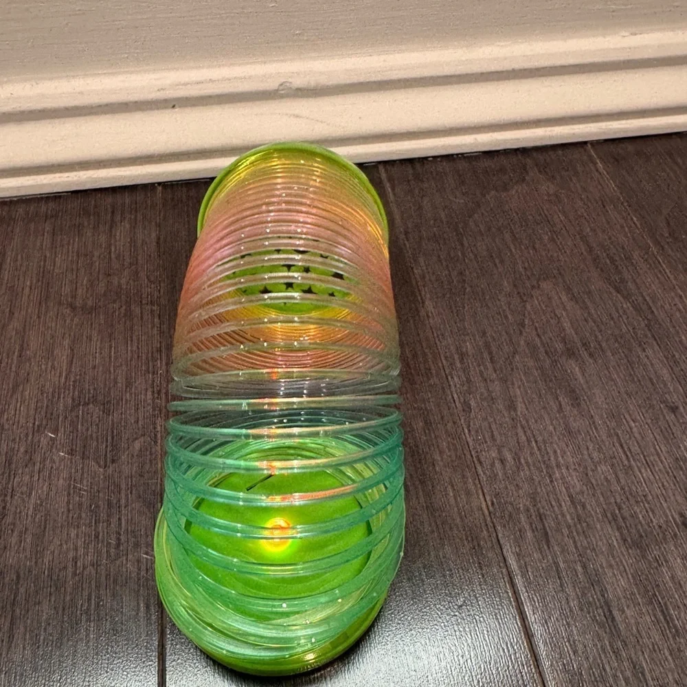 Jaru Colorful Light Up Kids Slinky Spring Toy